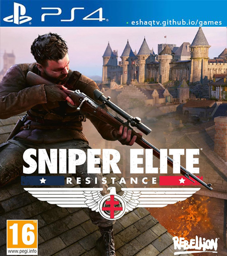 Sniper Elite Resistance PS4